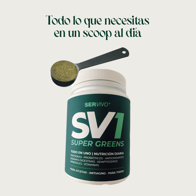 SV1 Super Greens (Para 100 días) - Todo en uno