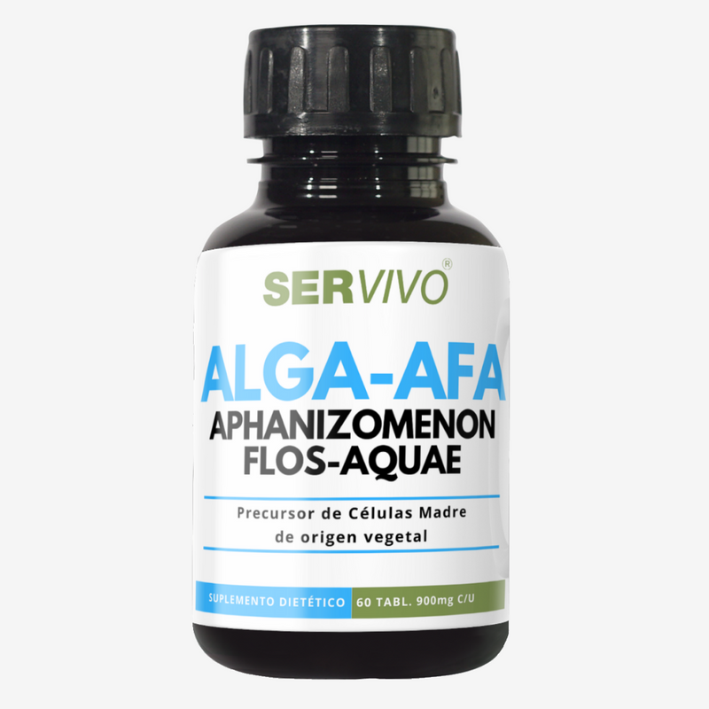 Células Madre (10 Pack-600 Tabletas) Alga AFA 900 mg - Ser Vivo