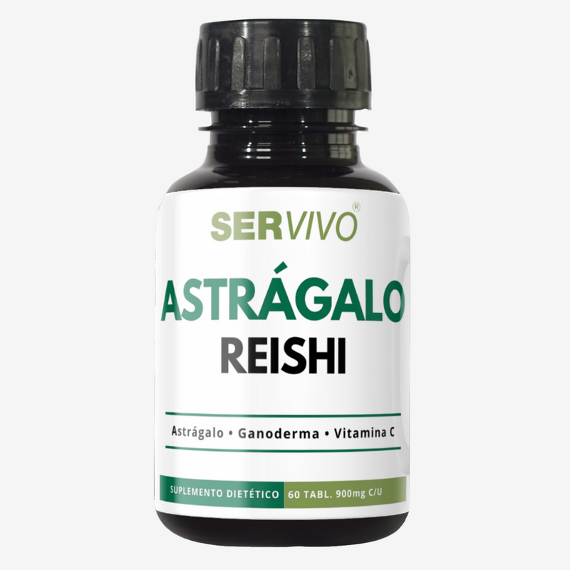Astrágalo, Reishi y Vitamina C Original (10 pack-600 tabletas) - Ser Vivo
