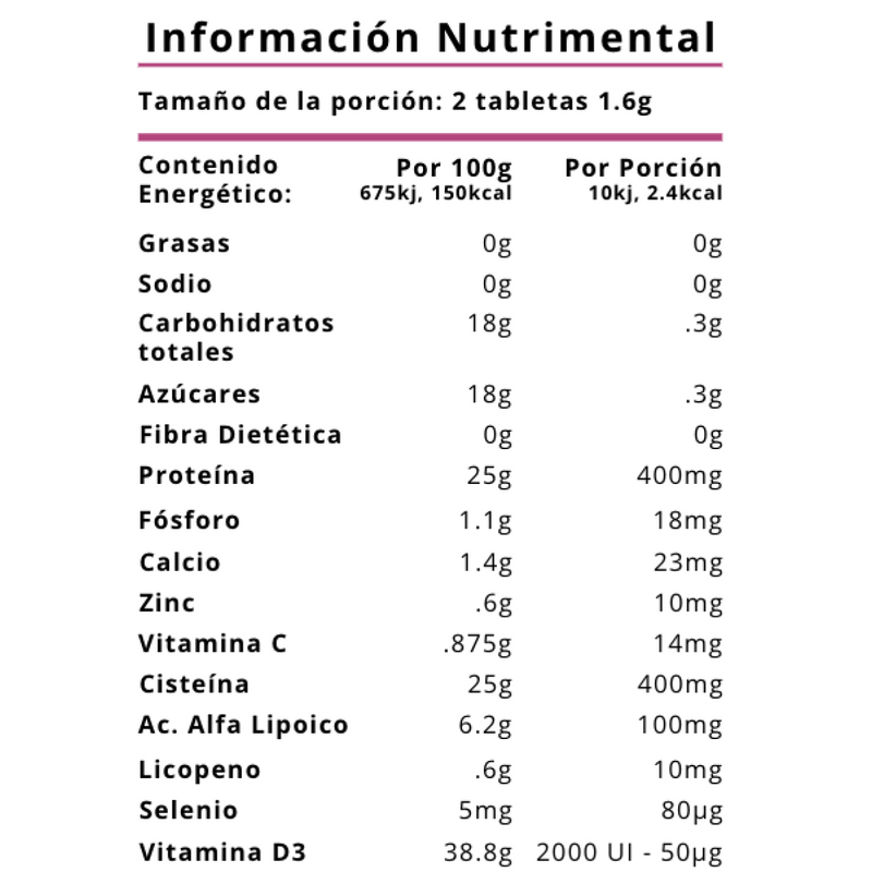 Glutatión Precursor Cisteína con Ácido Alfa Lipoico, Licopeno, Vitamina D3, Vitamina C, Zinc y Selenio 900 mg (10 Pack-600 Tabletas) - Ser Vivo