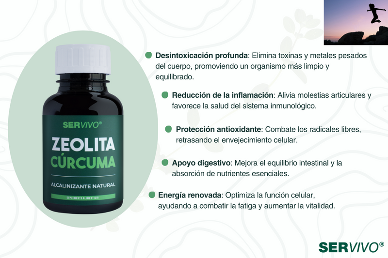 Zeolita y Cúrcuma: Poderosos Aliados para Tu Salud