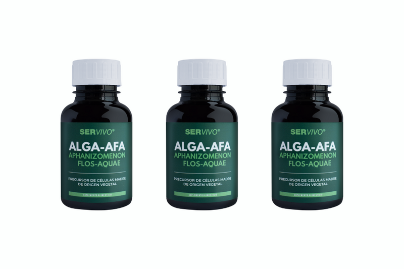 Alga AFA (3 Pack - 180 Cápsulas) Precursor de Células Madre