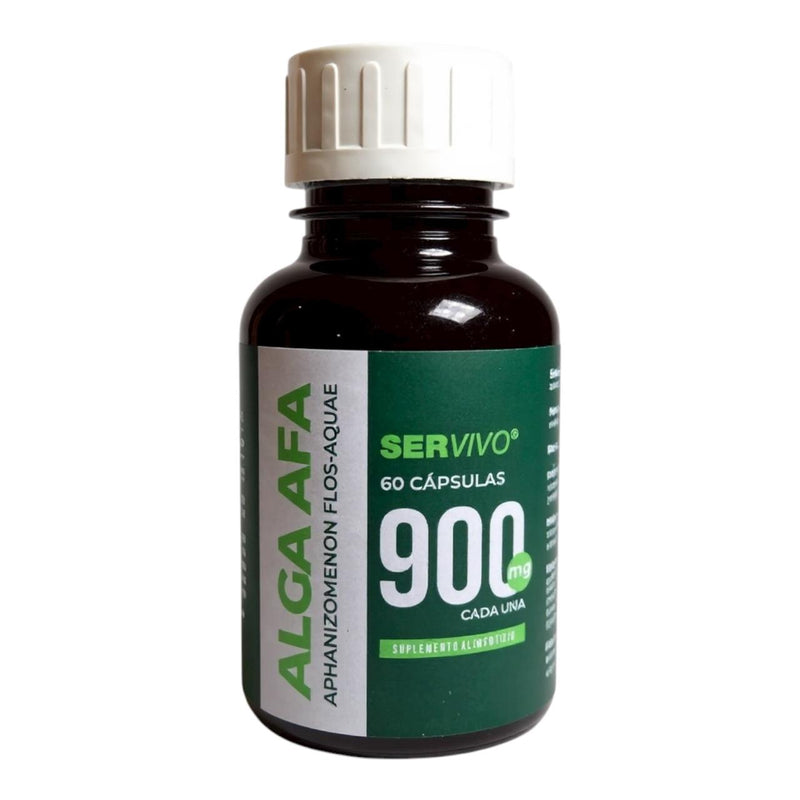 Alga AFA: Energía Natural y Bienestar Mental (60 cápsulas)