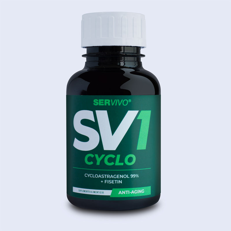 Cycloastragenol 99% + Fisetin SV1 (120 tabletas) - Ser Vivo