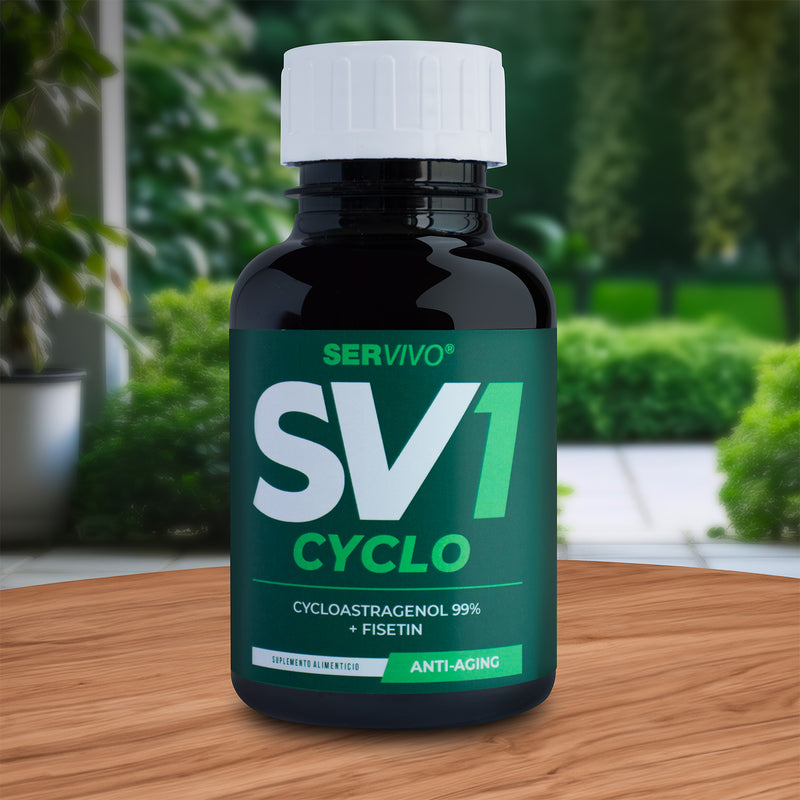 Cycloastragenol 99% + Fisetin SV1 (120 tabletas) - Ser Vivo