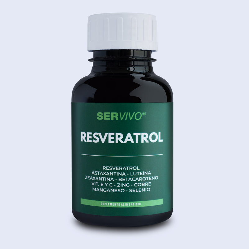 Resveratrol, Astaxantina, Luteína, Zeaxantina, Betacaroteno (5 Pack 300 Tabletas) - Ser Vivo