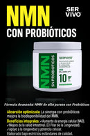 NMN con Probióticos | Energía Celular, Longevidad y Salud Metabólica – Ser Vivo