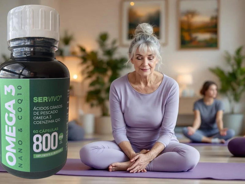 Omega 3 con CoQ10 Nano Tecnología - 60 cápsulas Alta Absorción