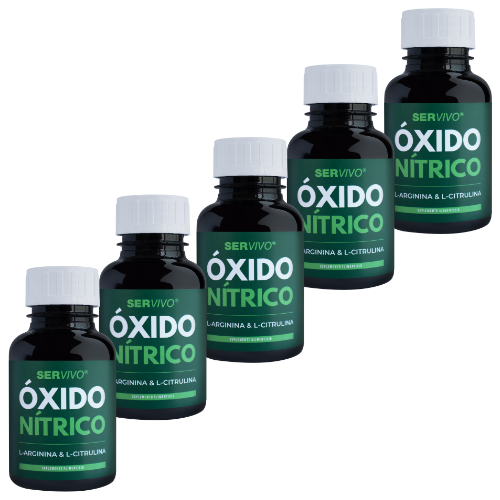 Óxido Nítrico (Precursor): Energía, Rendimiento y Salud Cardiovascular (5 Pack)