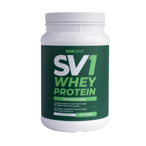 Whey Protein Antiedad SV1 + 18 Aminoácidos y Minerales (2 Pack) Precio Buen Fin