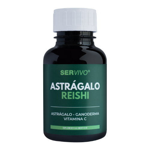 Astrágalo, Reishi y Vitamina C (5 Pack - 300 Cápsulas) - Adaptógenos