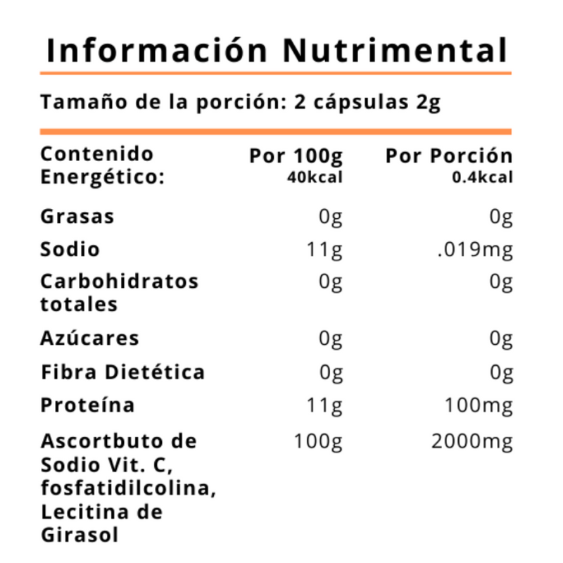 Vitamina C Liposomal con Bioflavonoides (3 Pack-180 Cápsulas)